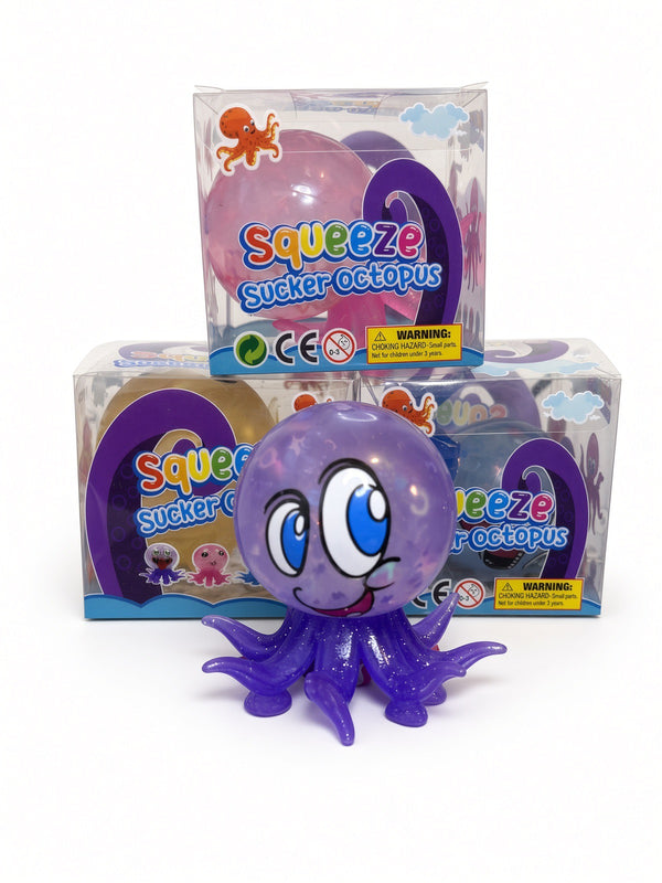 Squishy Octopus (ventouse)